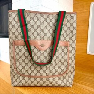 Gucci Authenticated GG Monogram Coated Canvas Tote Bag